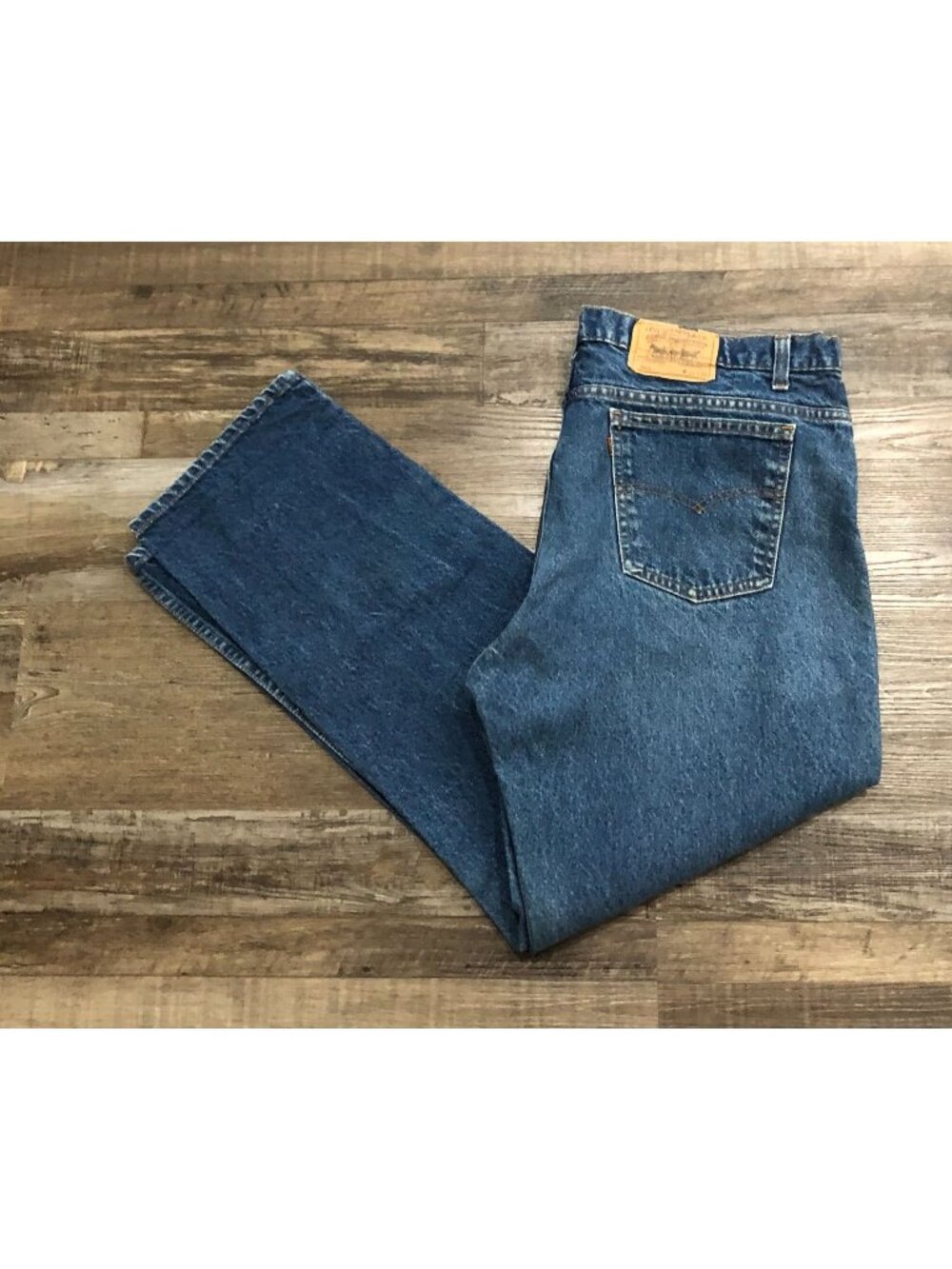 Vintage Levi's 505 Mens 40x30 Regular Fit Cotton Blue Jeans